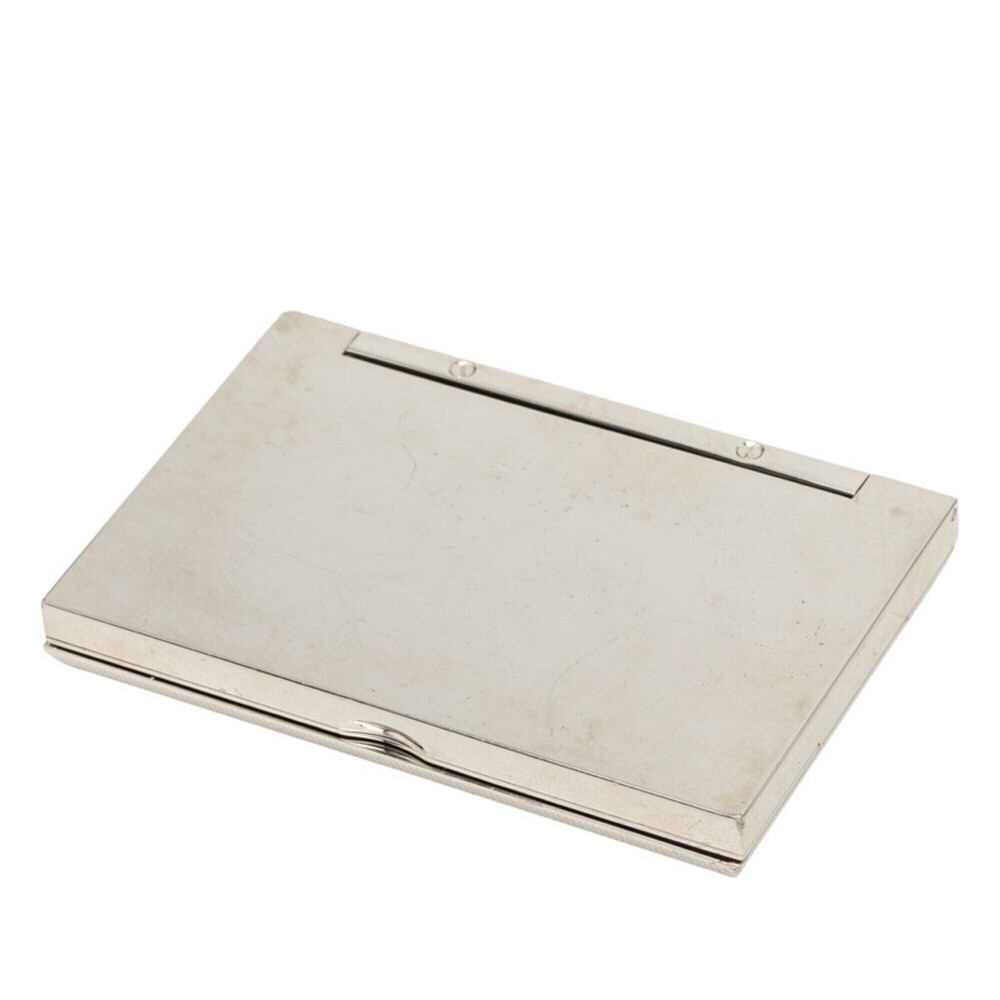 Louis Vuitton Portecarte Groove Business Card Holder/Card Case M66707 Silver ...